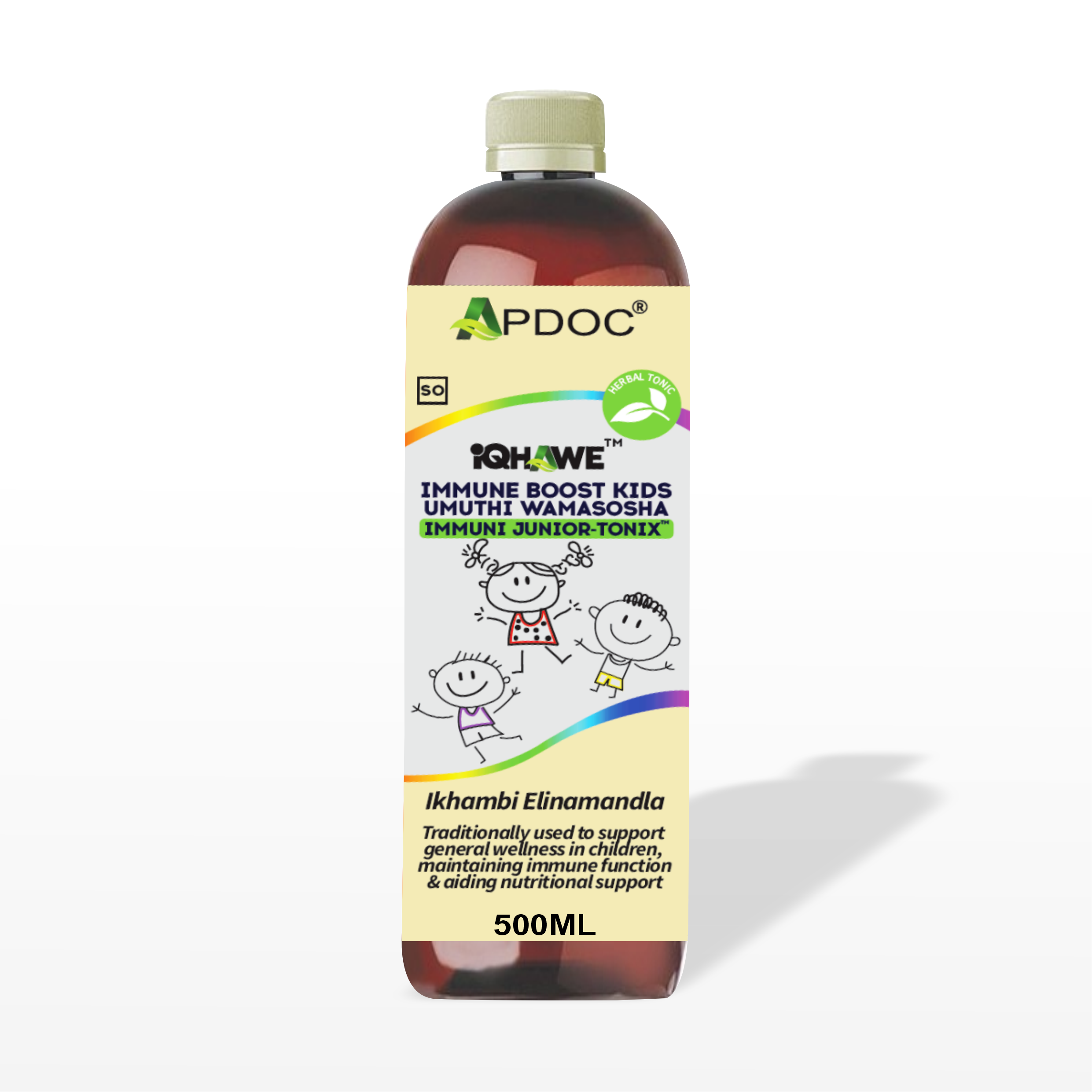 Immune Boost Kids (Umuthi Wamasosha)(APDOC's Immuni Junior-Tonix) 500ml