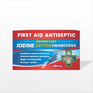 Iodine Cotton Swabsticks