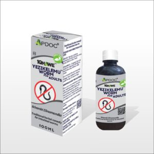 Worm/Yezikelemu Adults (APDOC's WormAway Adults-Tonix) 100ml