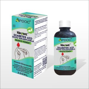 Diabetes Aid (APDOC's Gluco-Tonix) (Isifo Sikashukela) 220ml