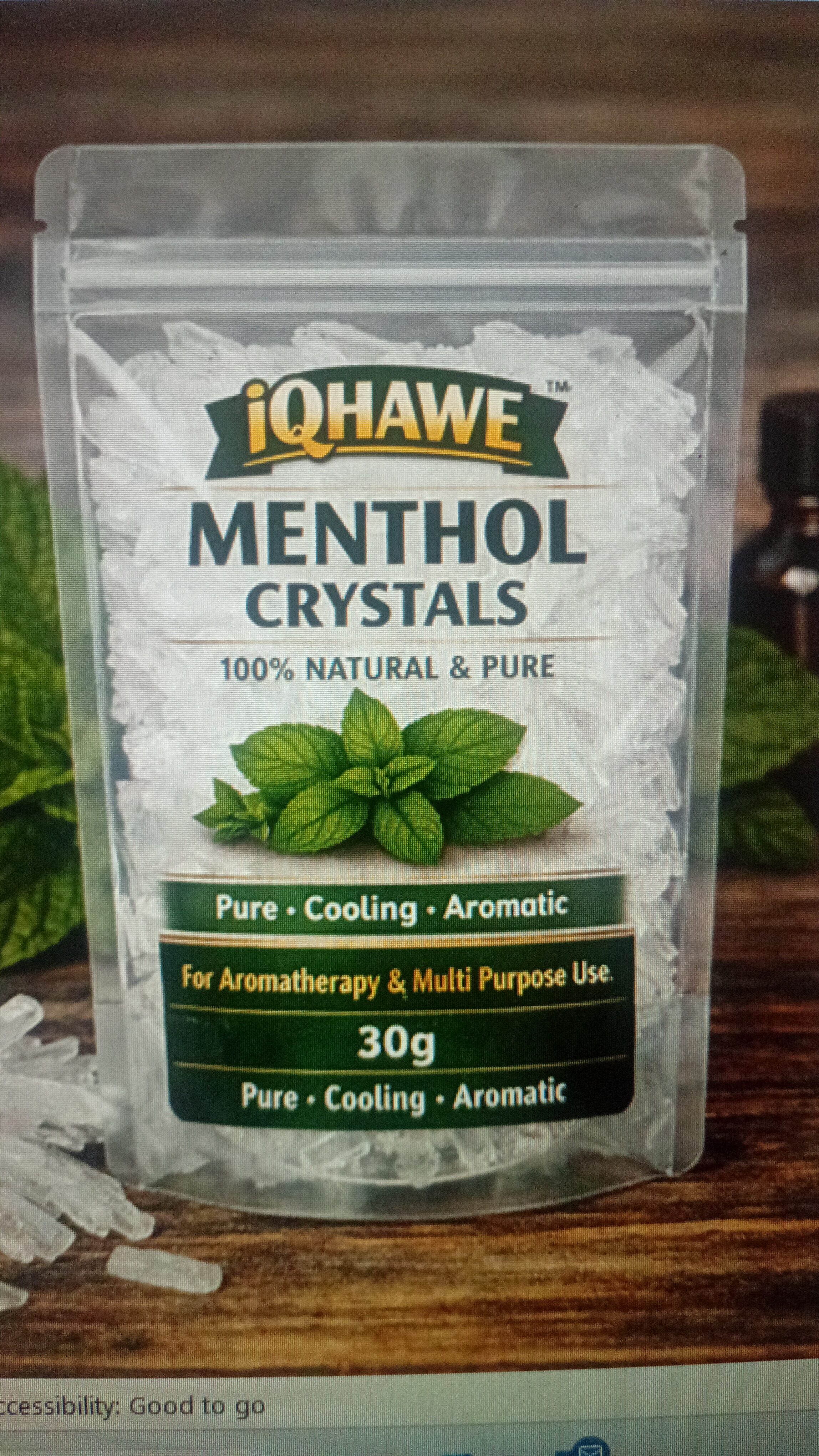 Menthol Crystals 30g