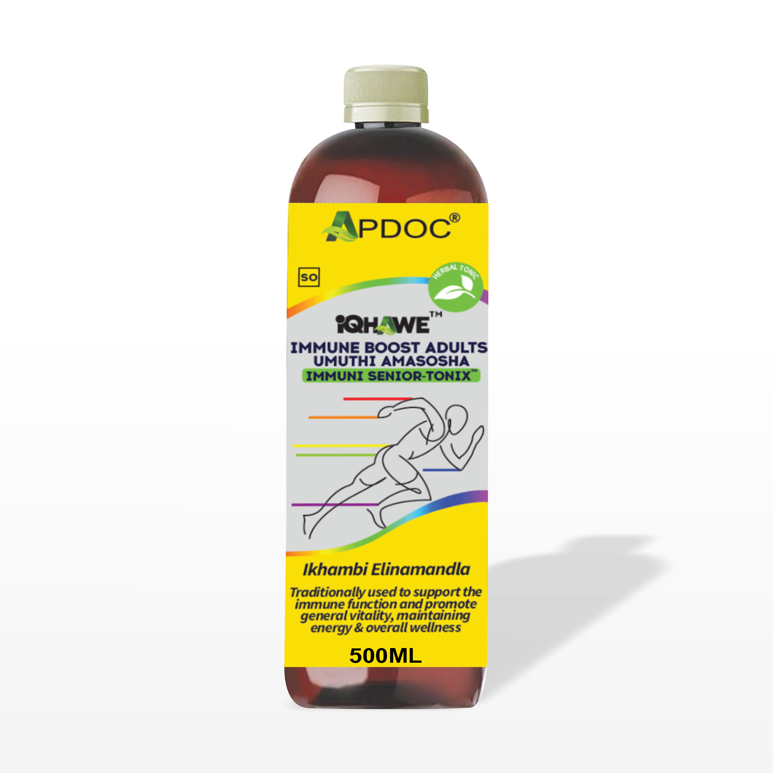 Immune Boost Adults (Umuthi Wamasosha)(APDOC’s Immuni Senior-Tonix) 500ml